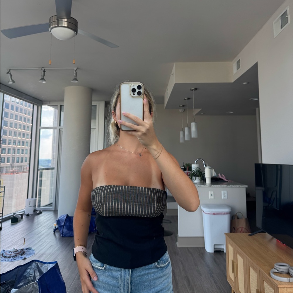 Revolve Strapless Top